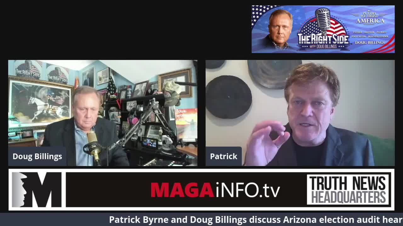 Patrick Byrne Interview 7-15-2021 Election Fraud Now a Fact