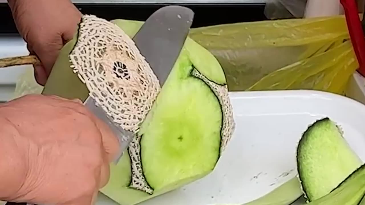 Master of Melon Cutting / Korean Street Food