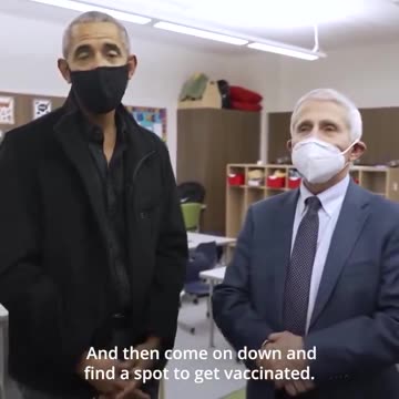 Obama and Fauci Urged Parents to Get Kids Injected with 'Safe and Effective' mRNA Vaccines