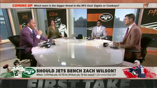 Stephen A.- Zach Wilson is TRASH! 🚮 - First Take