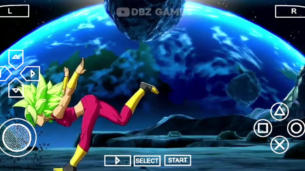 I played Dragon ball fighter z on my cell phone! using cloud psp