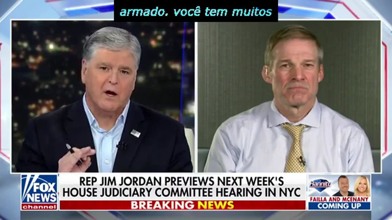 Estaremos conversando com as vítimas das políticas de soft-on-crime de Alvin Bragg: Jim Jordan
