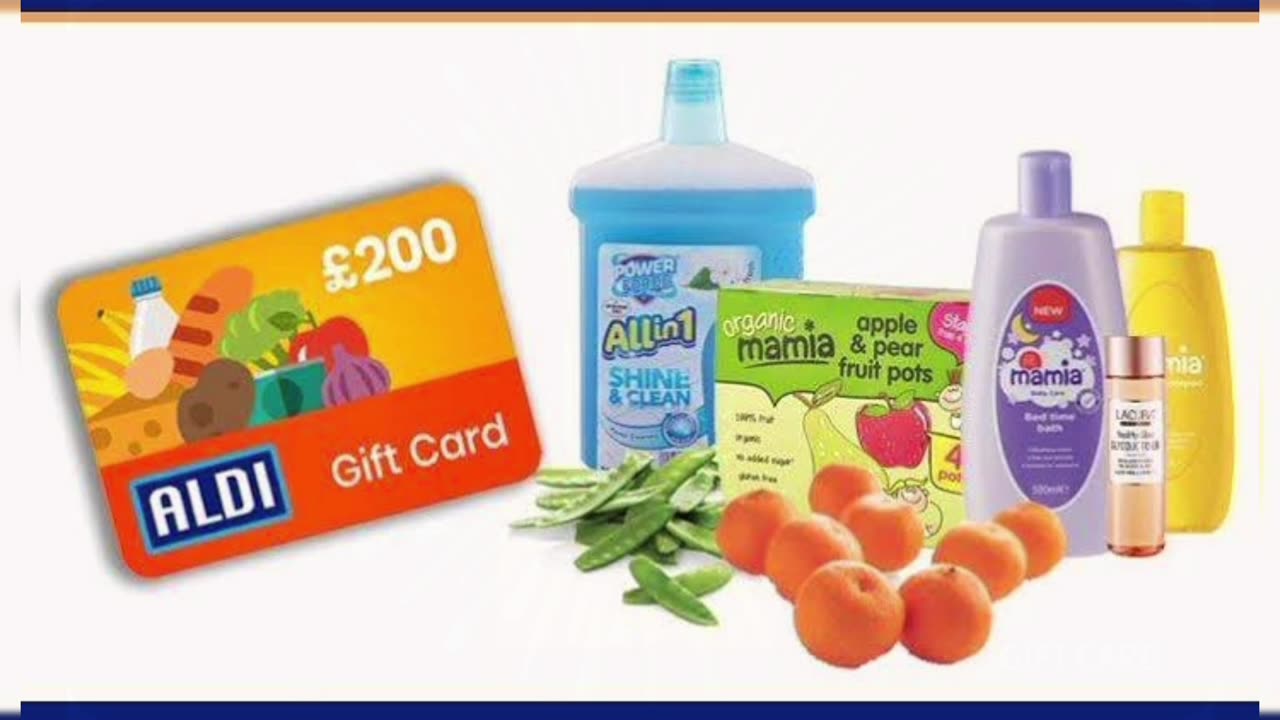 Offer Details - (53343100) Rewards UK - Aldi £100 ($1.60) #albi_gift_card