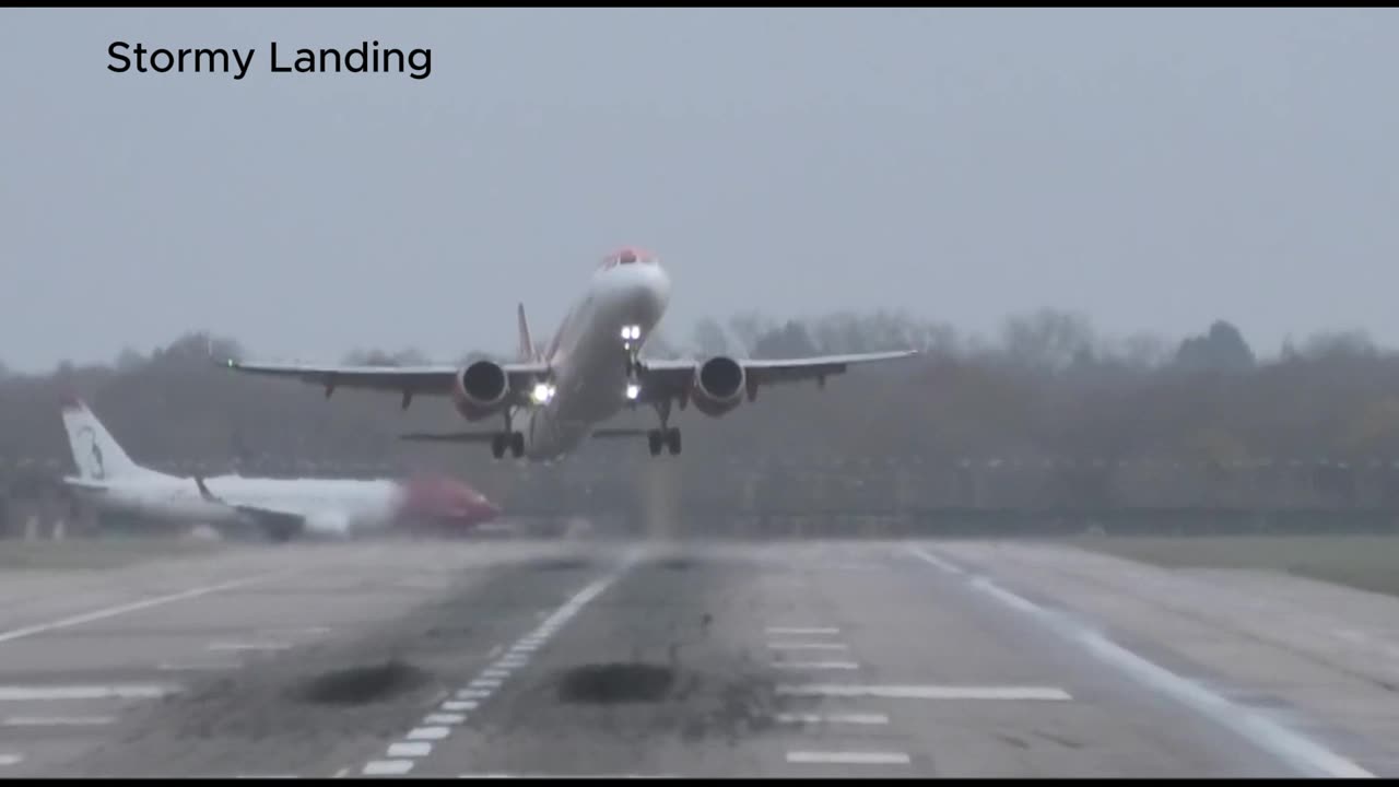 Planes Landing and Taking Off at Gatwick Airport | Stunning Aviation Footage