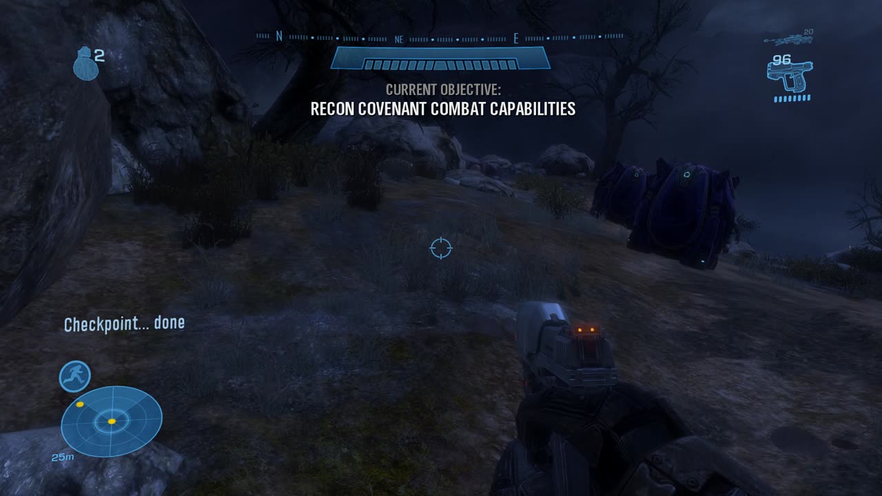 Halo Reach Datapad #3 Location (Nightfall Rally Point Alpha)