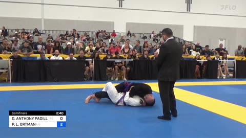 Patrick Ortman Vs David Padilla - Camera #1 - IBJJF World Master 9/2/23