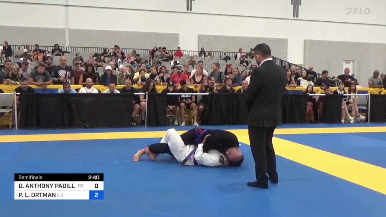 Patrick Ortman Vs David Padilla - Camera #1 - IBJJF World Master 9/2/23