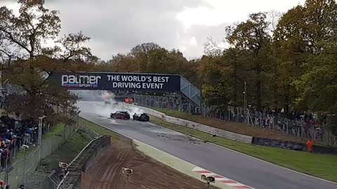 Brands Hatch Worst Crash at Hailwoods Hill