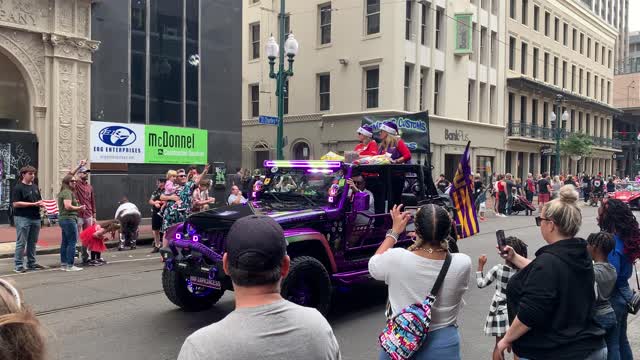 Children's Hospital New Orleans Christmas Parade, December 3, 2022, New Orleans, Louisiana