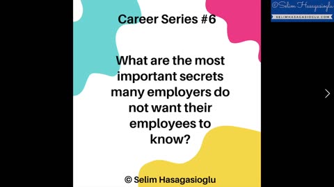 Career Series: 6 Know Their Secrets㊙️