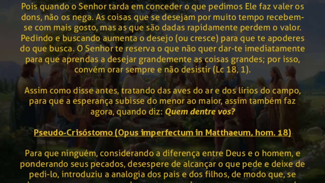 Quinta-feira da Primeira Semana da Quaresma Mt 7, 7-12