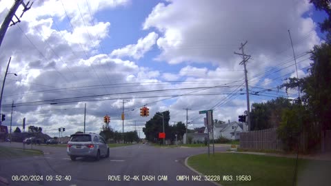 Roundtrip Drive From Ford/Telegraph; To Astoria Biryani House, Greenfield Rd, Dearborn, MI, 8/20/24