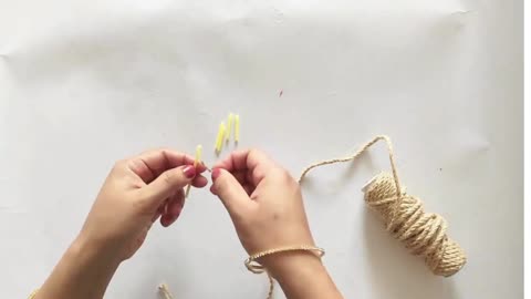 Jute thread craft