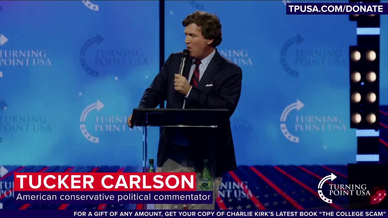 Tucker Carlson at Am Fest 2023: You can only beat them with the TRUTH