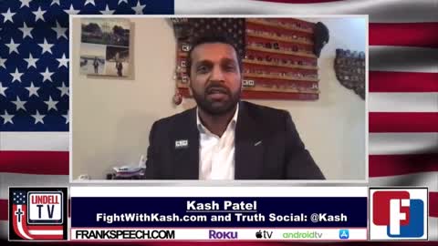 Kash Patel enters the Stone Zone with Roger Stone.