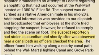 #PhoenixPolice shoot and kill a man over a stolen soundbar?
