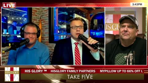 Take FiVe Afternoon September 13, 2021: Special Guests Craig Hagin & Clay Clark - 1963 Prophecy