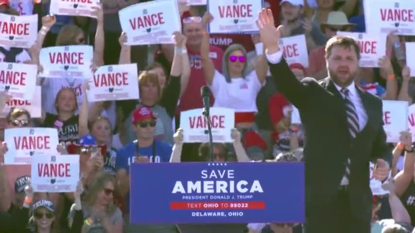 J.D. Vance Remarks at Save America Rally in Delaware, OH