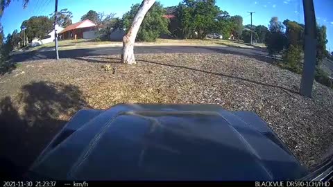 Vehicle Gets Rolled on Crowded Roads