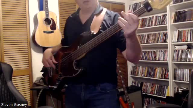 The Firm Closer playthrough on fretless bass