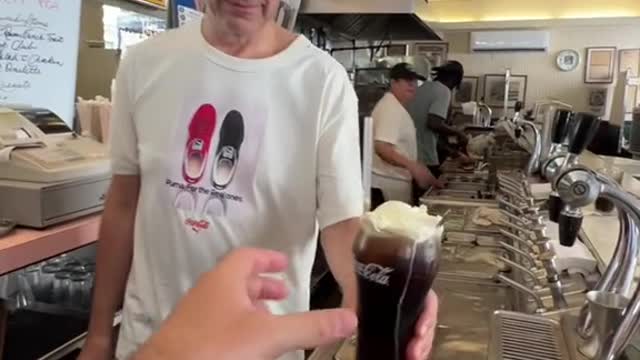 97 year old Lexington Candy Shop still serves their Coke the old fashioned way.