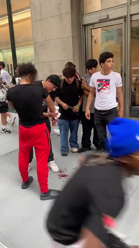 CitizenFreePres They went to Union Square for free Playstations. They left with bullet wounds.