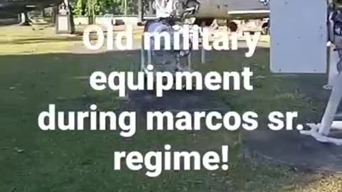 PHILIPPINES OLD MILITARY EQUIPMENT