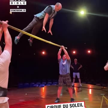 Cirque du solei acrobatic stunt 😮‍💨