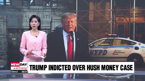 Ex-U.S. president Trump indicted over alleged hush money payment