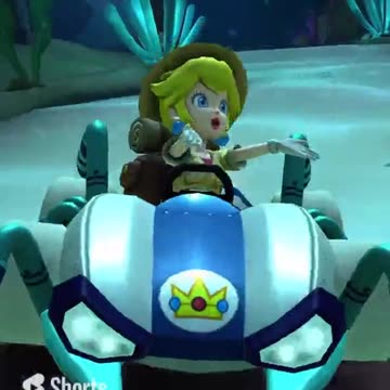 Mario Kart Tour - Blue Crawly Kart Gameplay (Exploration Tour 2024 Purchasable Kart)