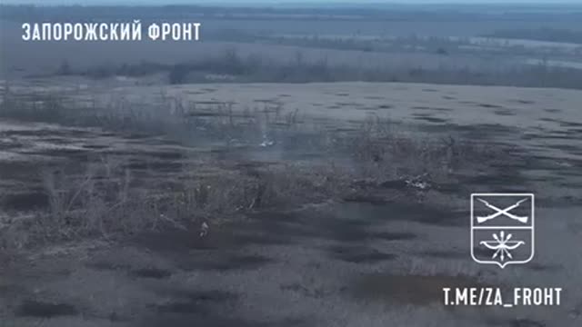 Russian Squad Captures Ukrainian Trench