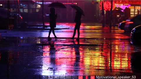 Raining