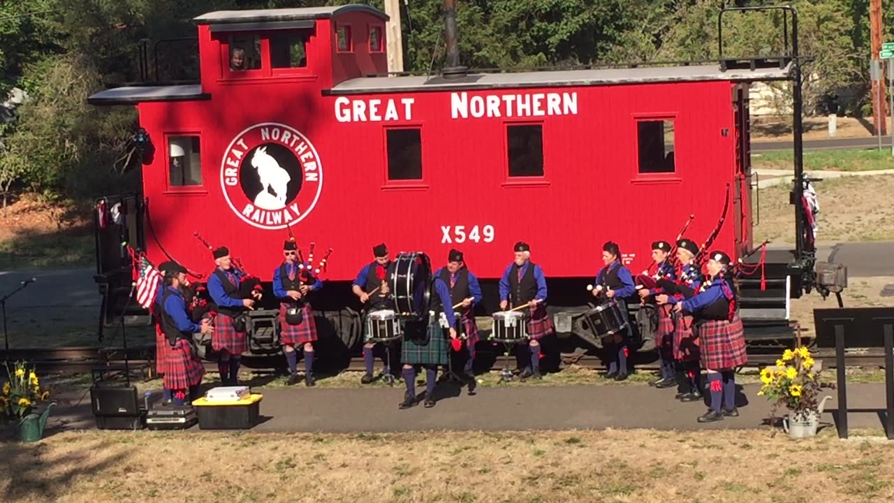 Tenino 2023 - Green Hills / Battle's Over 3/4 retreat marches