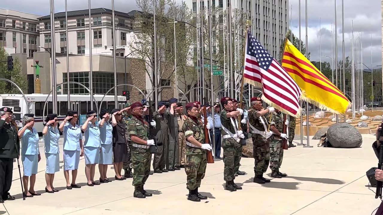 30/4/2023 LỄ THƯỢNG KỲ VNCH Ở TÒA THỊ CHÍNH SAN JOSE CALIFORNIA