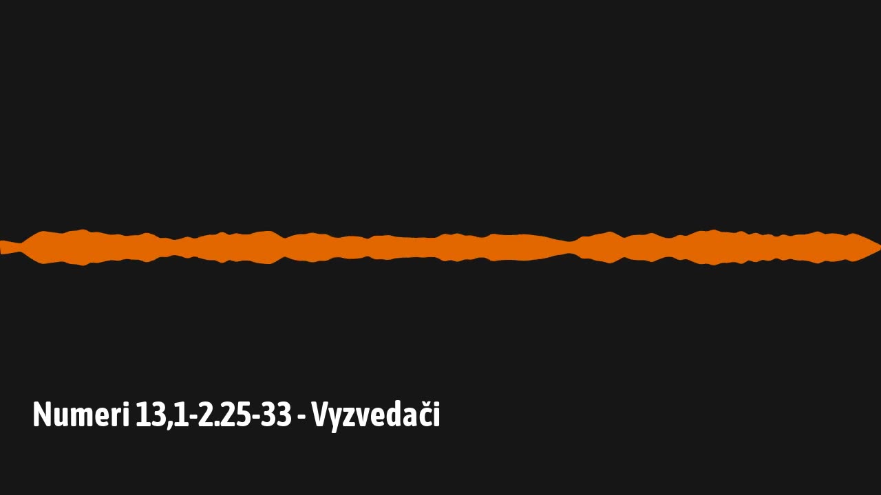 Numeri 13,1-2.25-33 - Vyzvedači