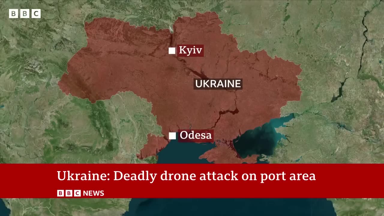 Deadly Russian drone attack on Ukraine reported overnight