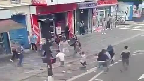 Afghans play out their tribal battles on the streets of Paris.