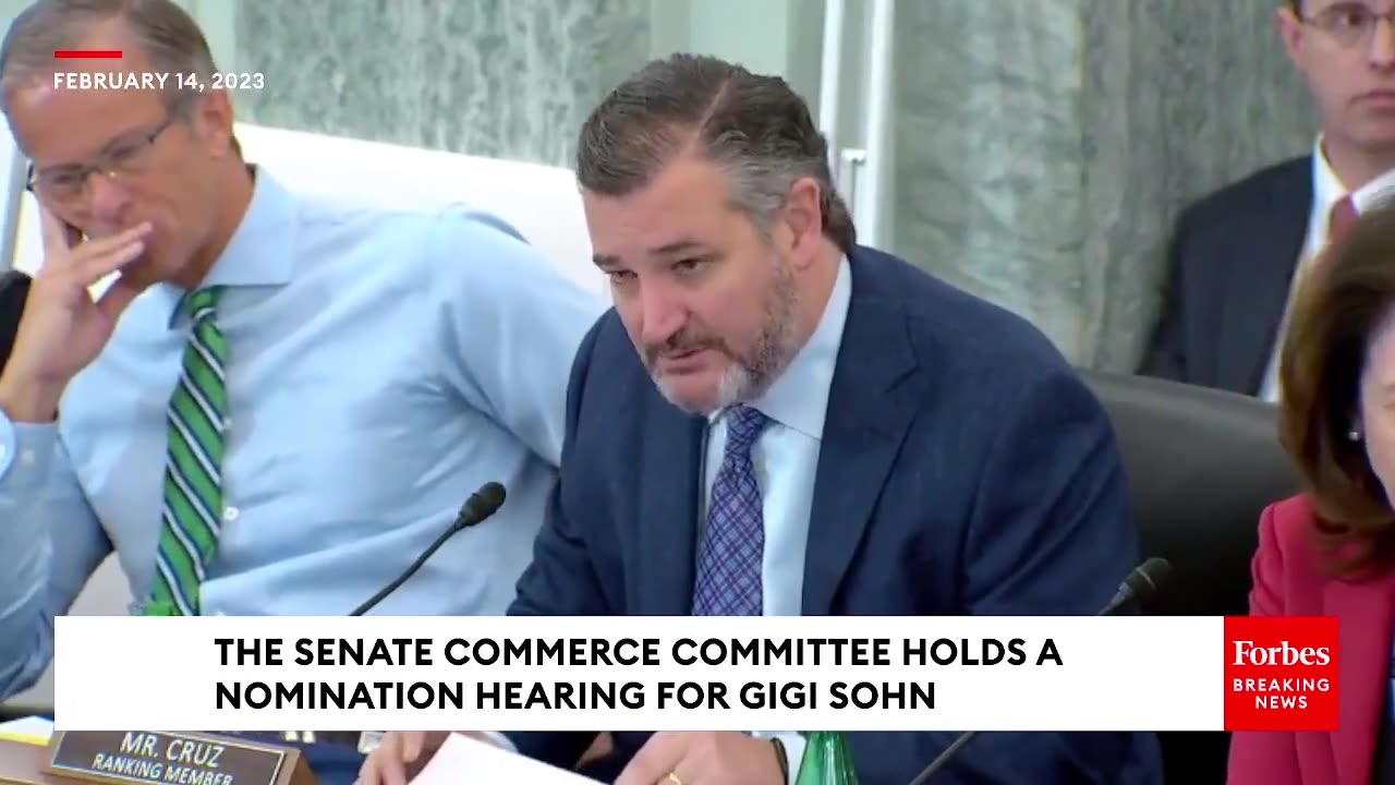 Ted Cruz BURNS Biden's FCC Nominee TO A CRISP In BRUTAL Roast