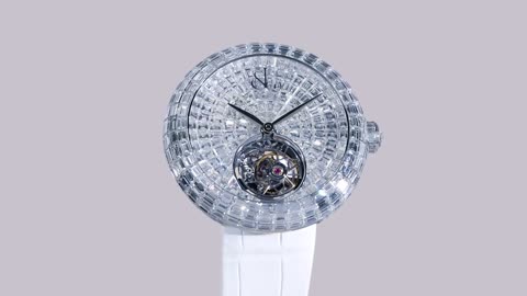 The Jacob & Co. Brilliant Flying Tourbillon White Diamonds