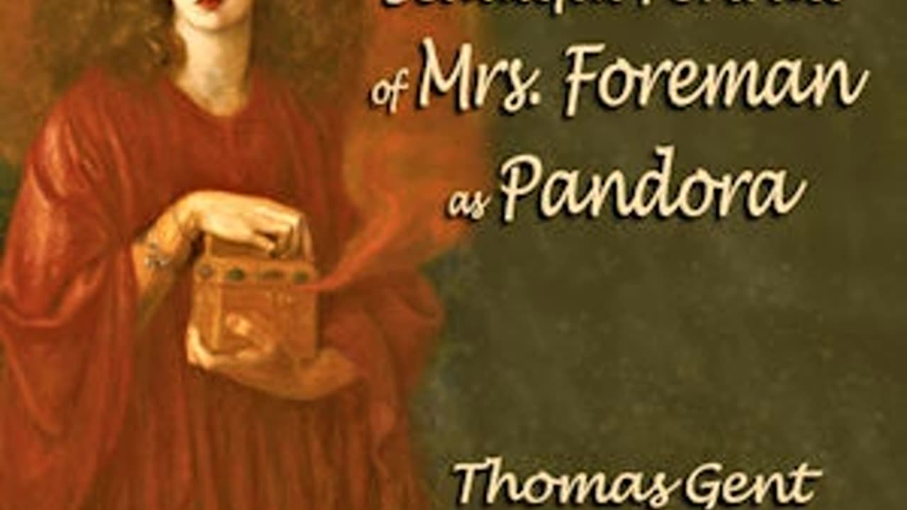 On the beautiful Portrait of Mrs. Foreman, as Pandora