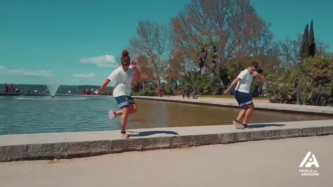 Surfing In The Streets _ Only In Spain