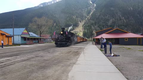 Silverton-Durango Colorado rail road.