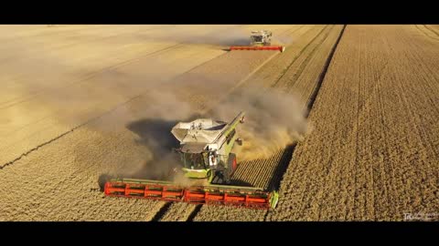 HORSCH AgroVation - CTF Harvest 2022 - Claas Lexion 8900 & 8700, Fendt 936 Vario, Horsch Titan 44 UW