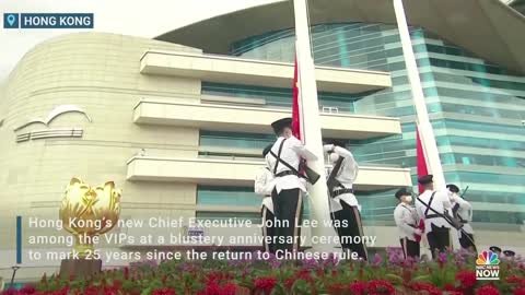 China's Xi Jinping Swears-In New Hong Kong Leader