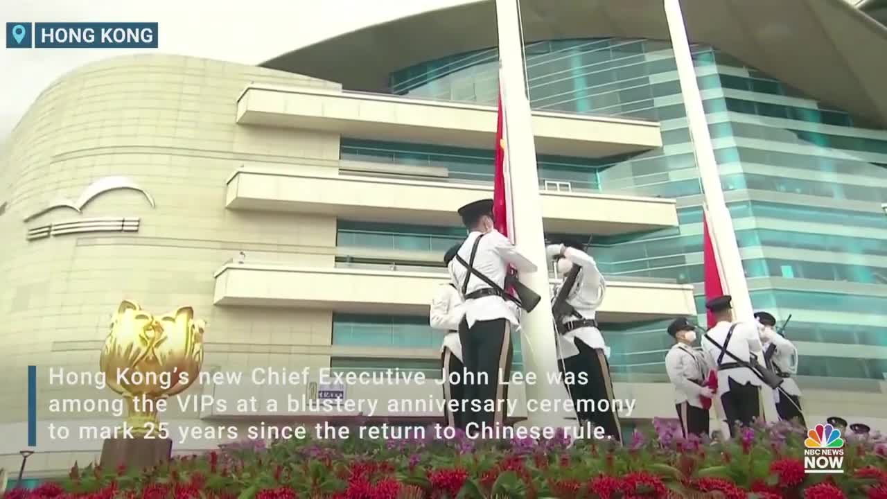 China's Xi Jinping Swears-In New Hong Kong Leader