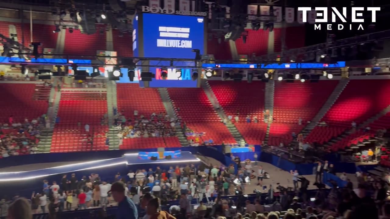 Kamala Harris rally in Las Vegas is looking sparse