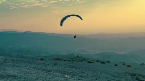 The delightful feeling of flying in the sky