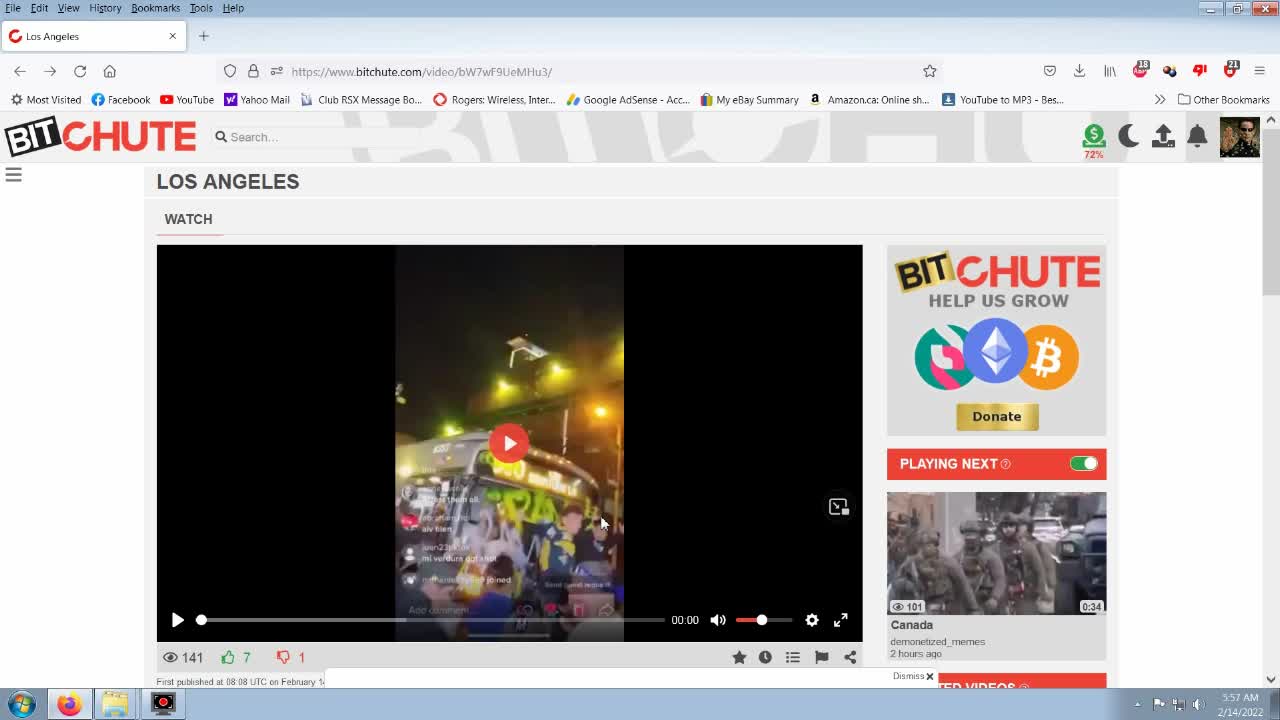 BLM and Antifa at Superbowl