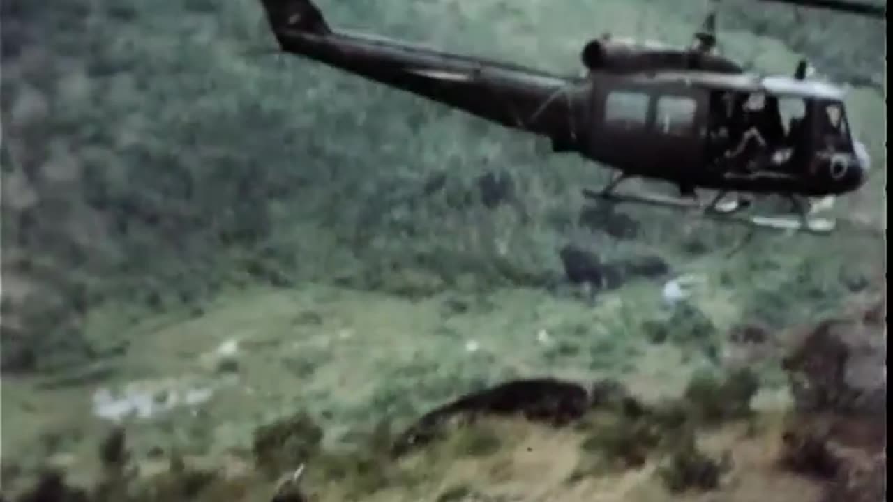 U. S. Army's 1st Air Cavalry Division Conducts Massive Air Assault in South Vietnam-October 20, 1967