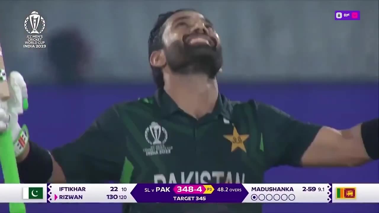 Pakistan vs Sri Lanka Highlights World Cup 2023 -